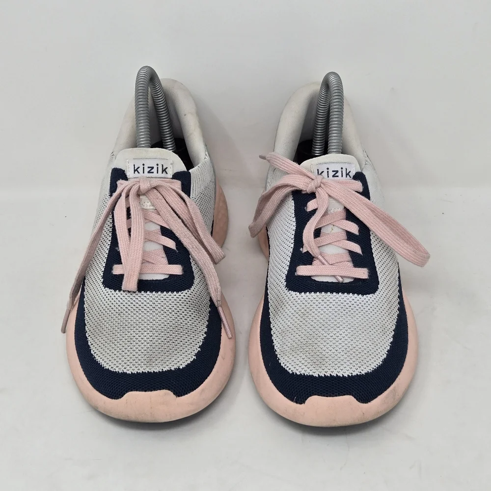 KIZIK Athens Bahama Women's 6.5 Men 5 Pink Blue Walking Hands Free Comfort Shoes